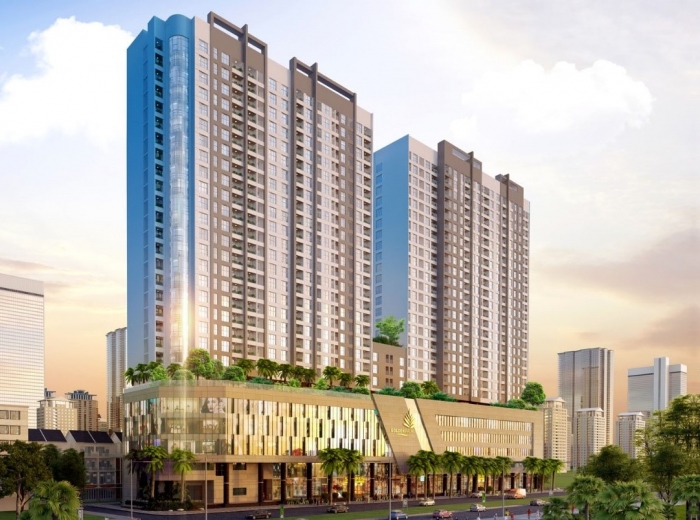 Tổ hợp trung tâm thương mại, văn phòng và nhà ở The Golden Palm